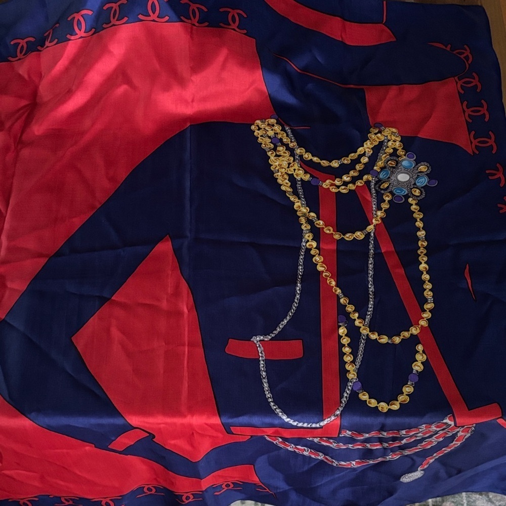 Chanel Silk Scarf